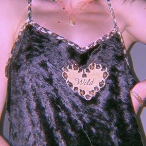 “Wild” velvet shirt